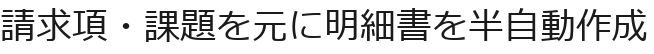 請求項・課題を元に明細書を半自動作成